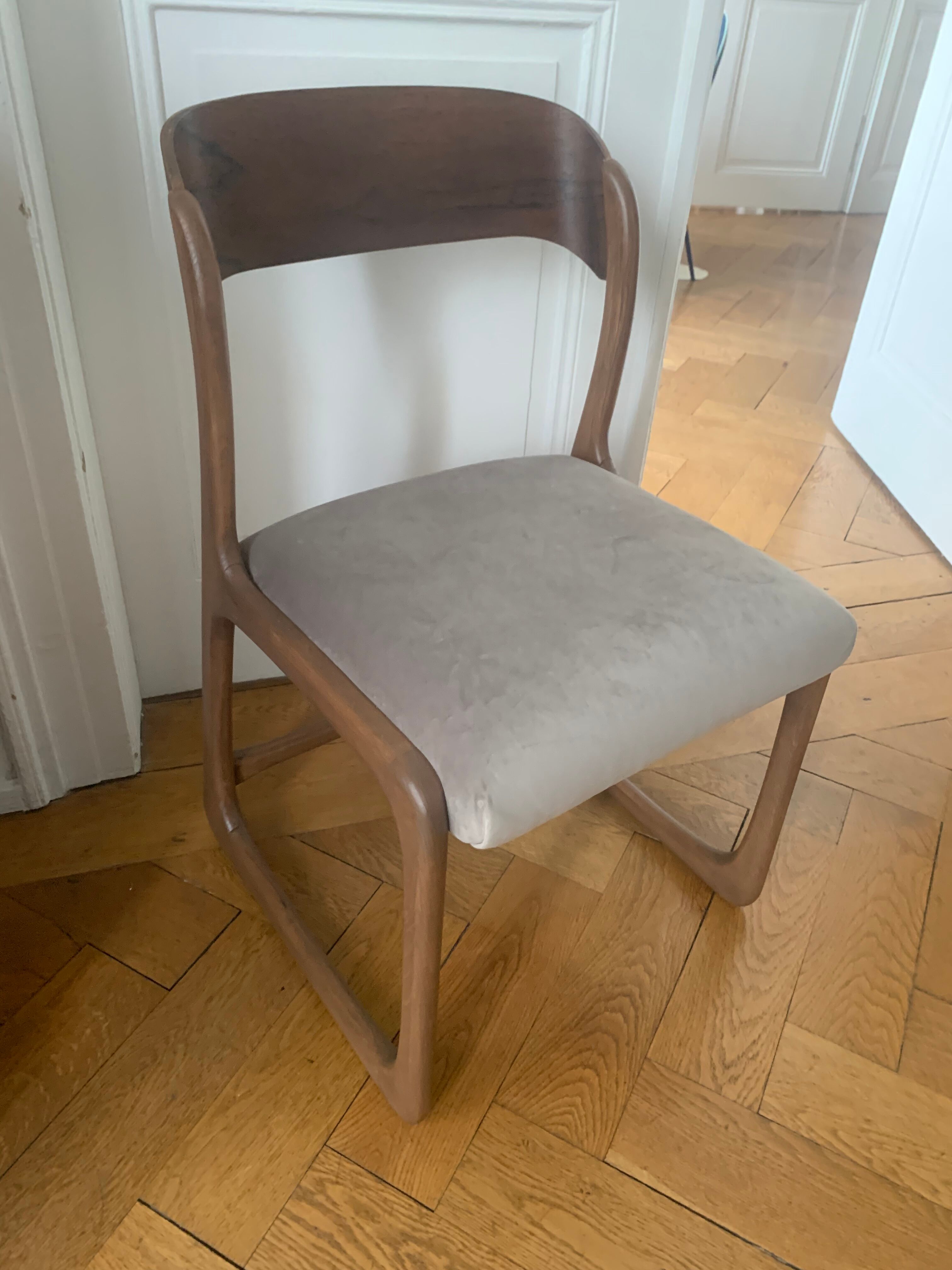 Baumann sleigh chairs