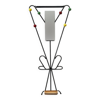 Colorful Coat Rack attr. to Roger Feraud