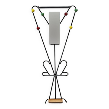 Colorful Coat Rack attr. to Roger Feraud
