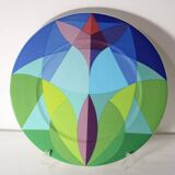 Villeroy and Boch kaleidoscope large plates 1980 x6