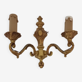 Applique double en bronze style Louis XV