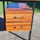 Vintage office of the 60s metal and formica