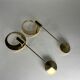 2 Arthur Pe wall candle holders for Kolback Studio Sweden, 1965-70