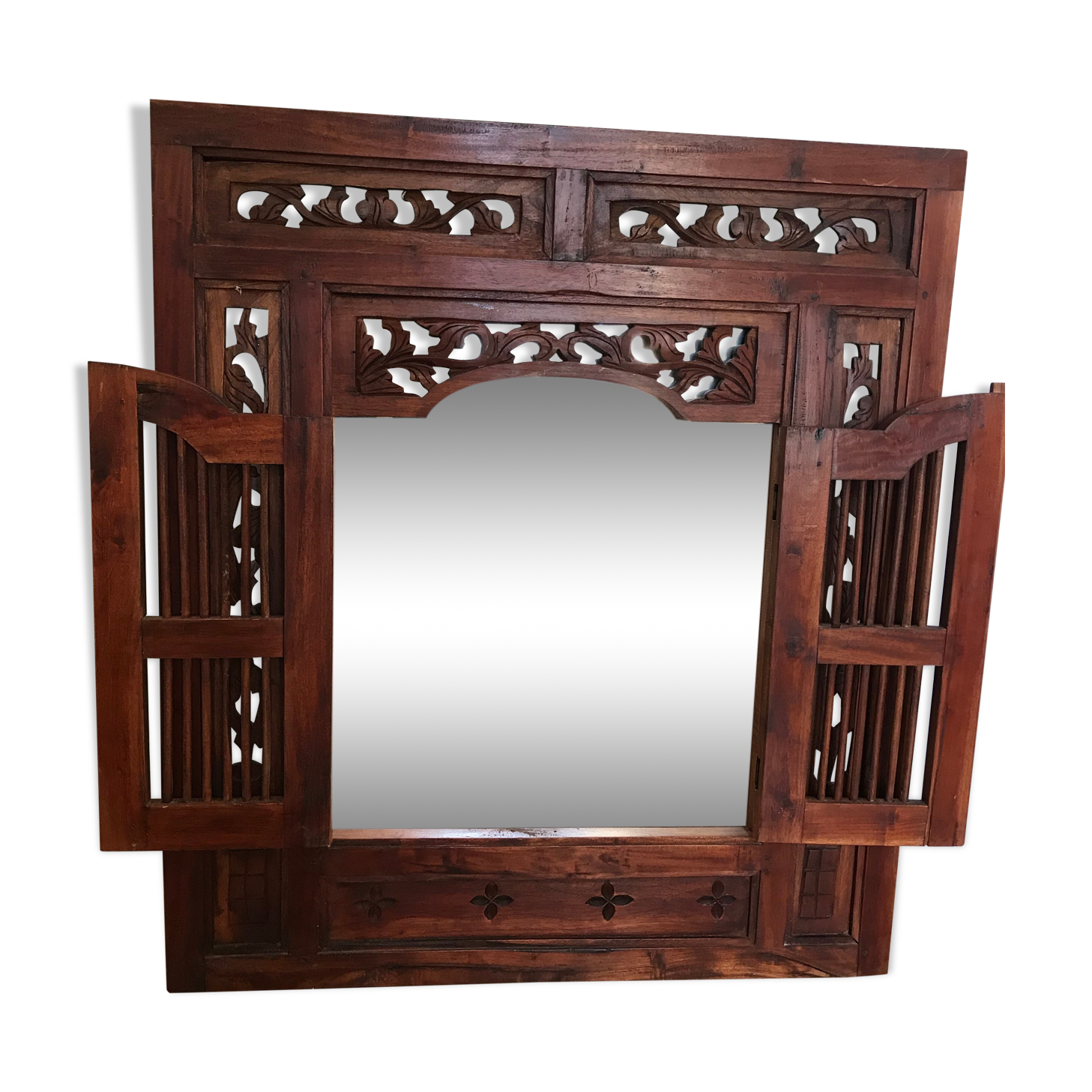 Indian style mirror - 80x80cm