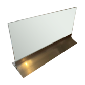 Xavier Feal's glass and steel firewall or spark arrestor
