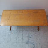 Casala 1960 children's school desk with inkwell slot