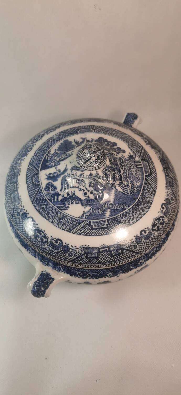 Old WILLOW BLAIRS vegetable tureen Made in England