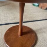 Oak pedestal table