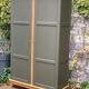 Parisian solid oak wardrobe 1960