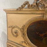 Large old Trumeau mirror Louis XVI style 1900 era