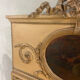 Large old Trumeau mirror Louis XVI style 1900 era