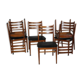 Lot of 6 20th century chairs