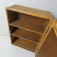 old Vintage rattan medicine cabinet