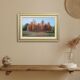 Autumn Landscape, Oil On Canvas Cardboard, Italy 20th Century