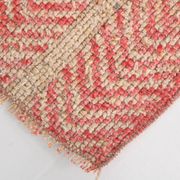 Pale Red & Peach Vintage Runner Rug, 80x301Cm