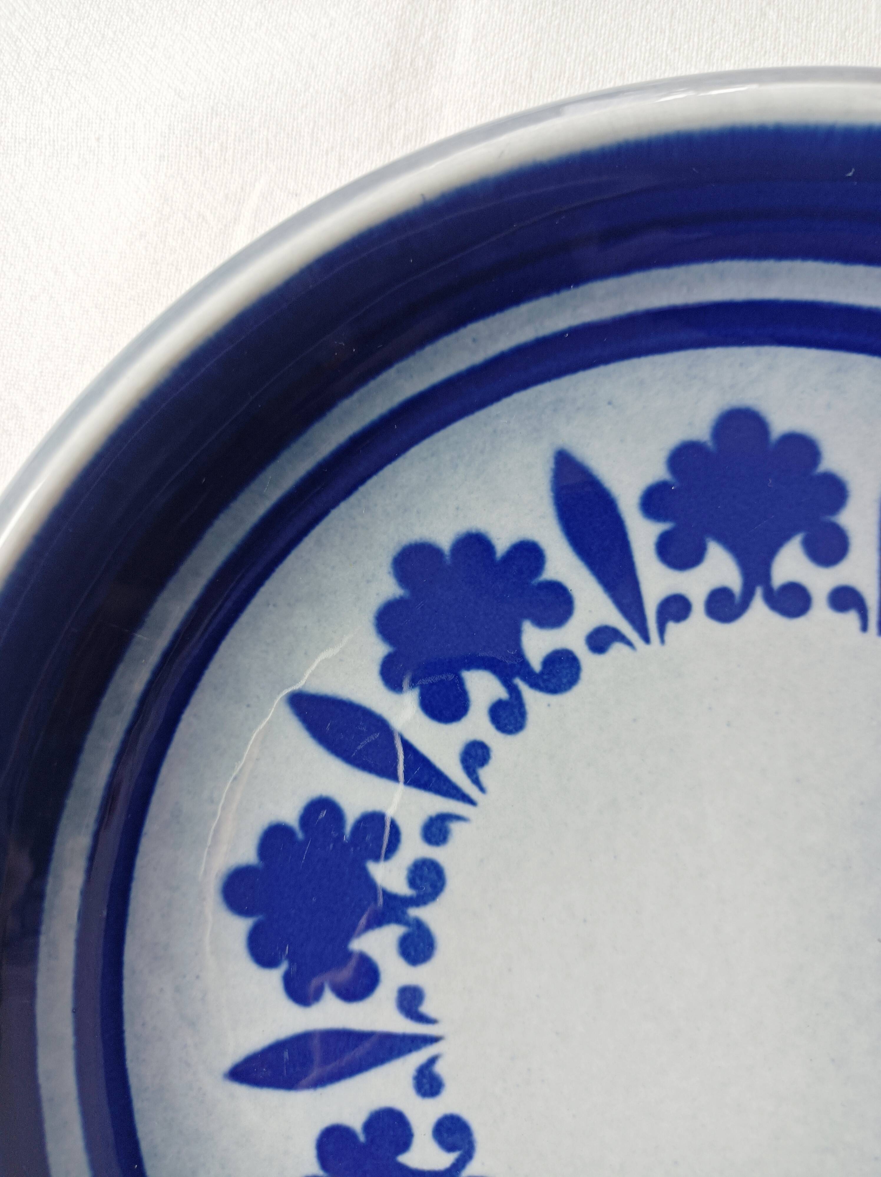 Set of 3 Boch Baltic soup plates