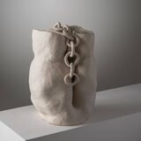 CERAMIC CHAIN VASE