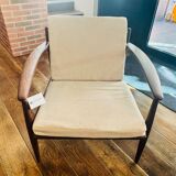 Pair of Danish armchairs in the style of Grete Jalk