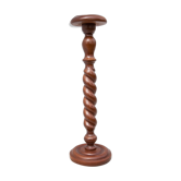 Colonne vintage, bois torsadé