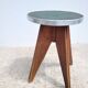 Tabouret bas vintage vers 1950