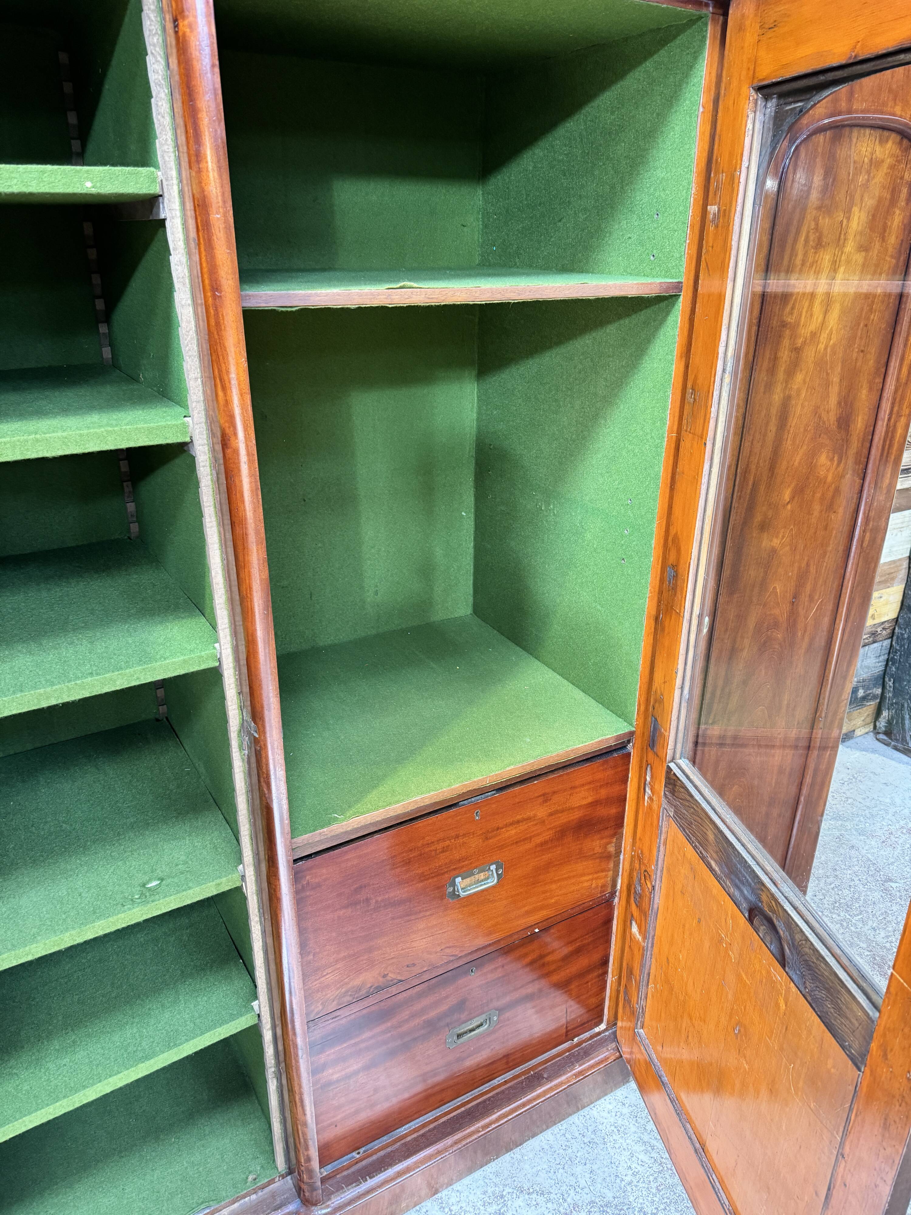 Victorian mahogany library