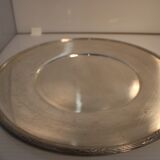 Silver metal bell dish "europ felix"