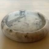 Marble ashtray catchall from Carrara, Italy.