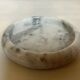 Marble ashtray catchall from Carrara, Italy.