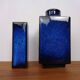 Blue Japanese ceramic vases, 1960s, set of 2