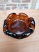 Vintage thick glass ashtray