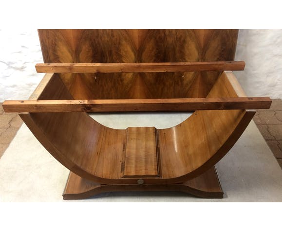 Table art deco 1930 in rosewood