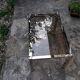 table basse verre et metal