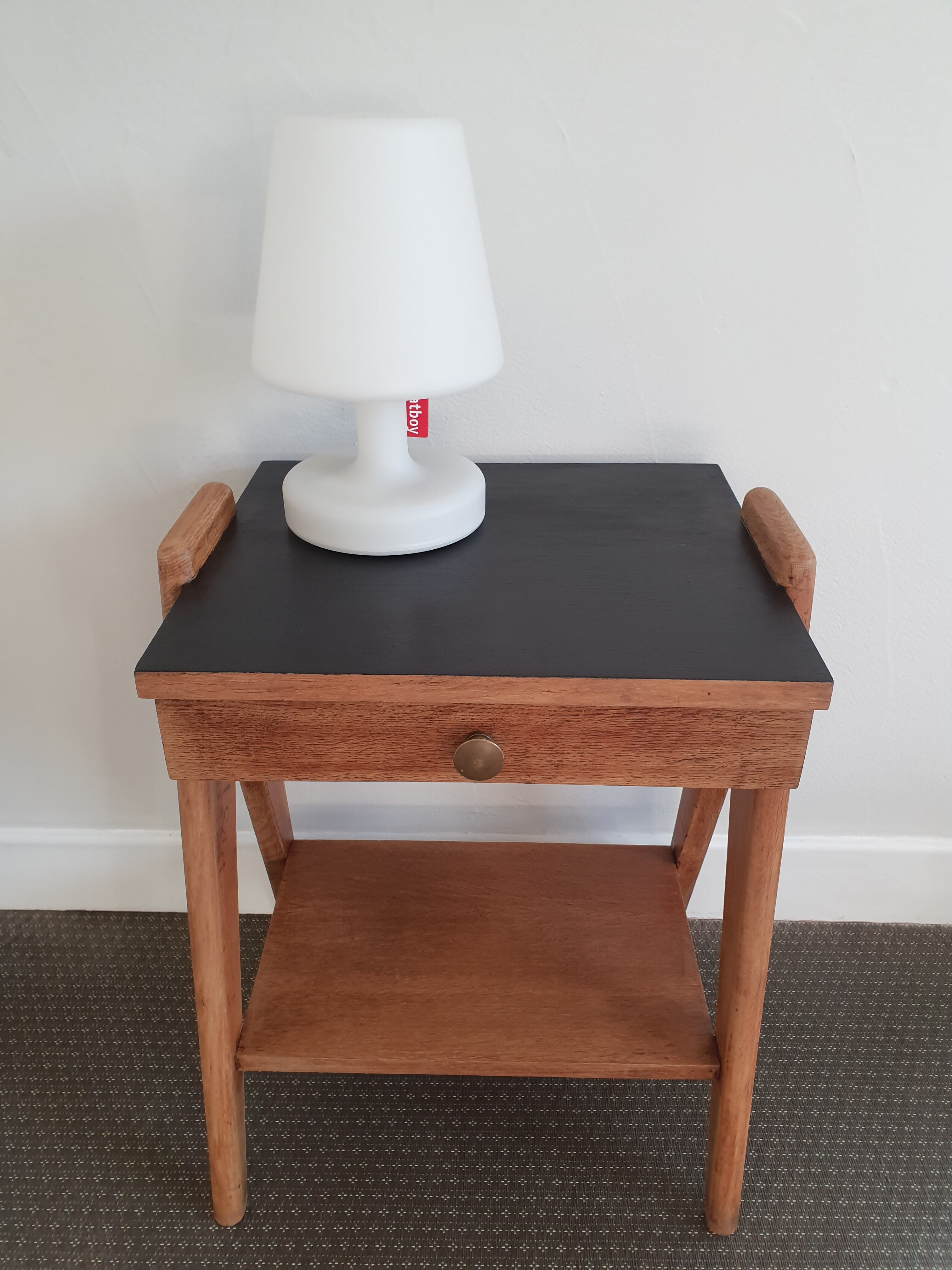 60s bedside table