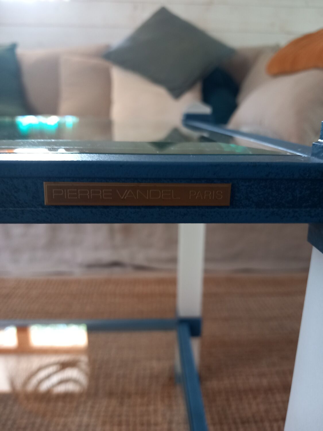 Coffee table signed Pierre Vandel Paris