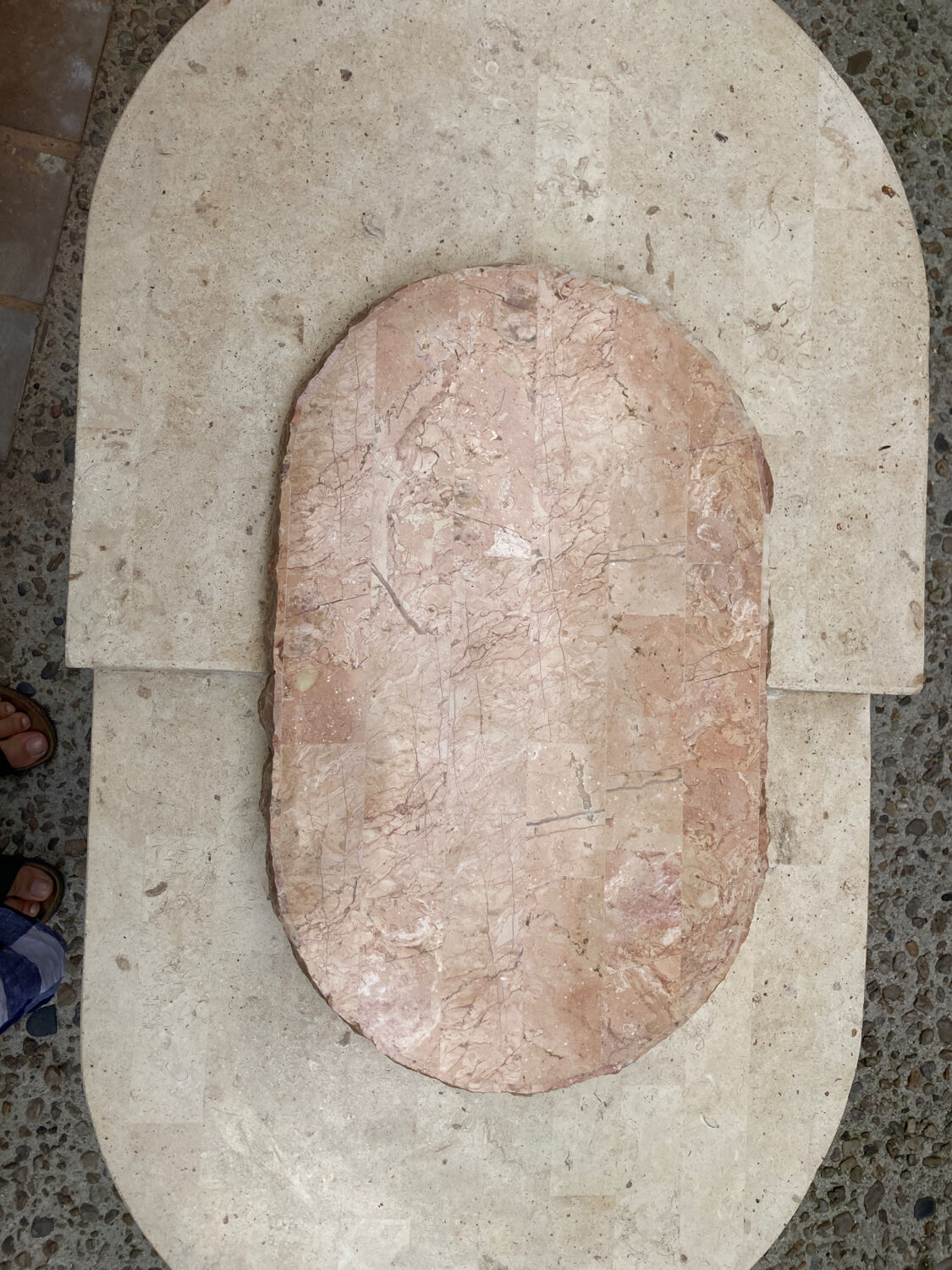 Magnussen Ponte Mactan Stone Coffee Table