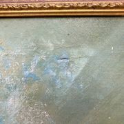 Huile sur toile fleurs G de Marco 50X60