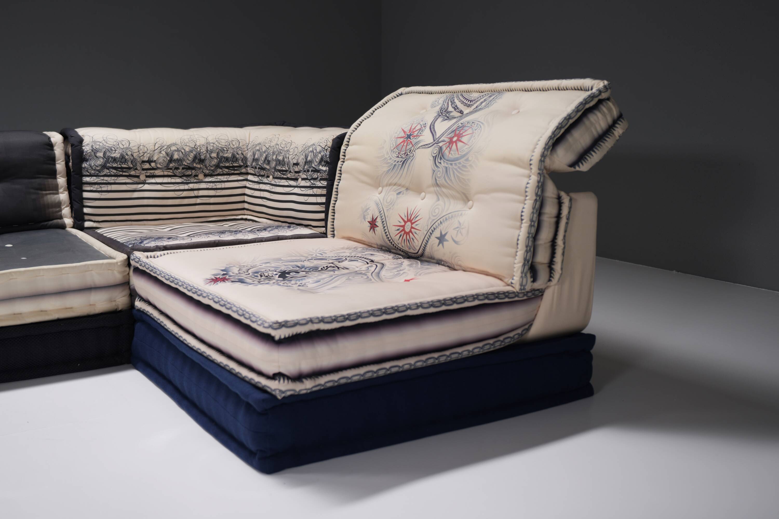 Mah Jong ‘Jean-Paul Gaultier’ edition by Hans Hopfer for Roche Bobois France