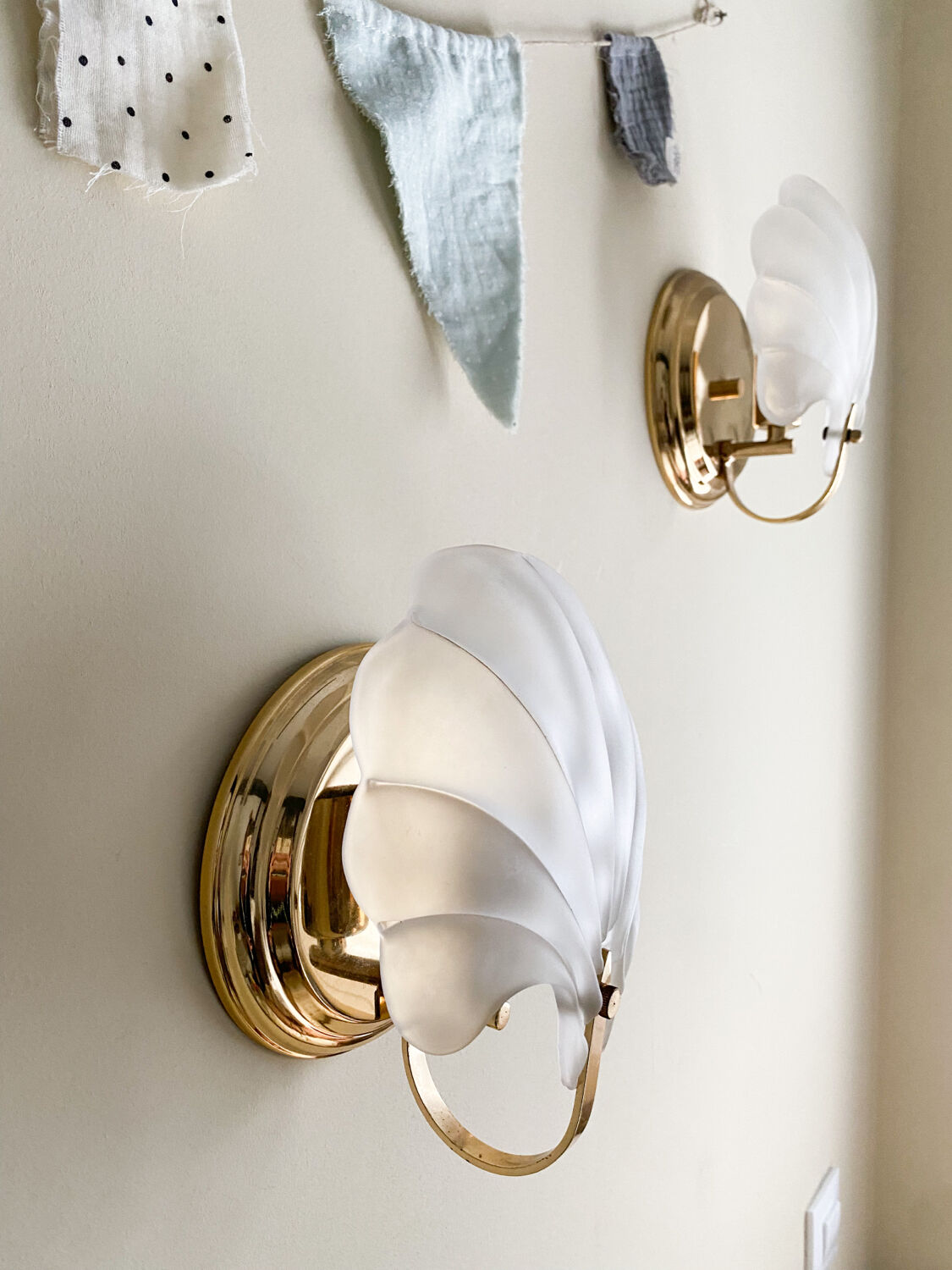 Shell sconces