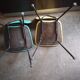 Set of 2 1950 60 skai chairs