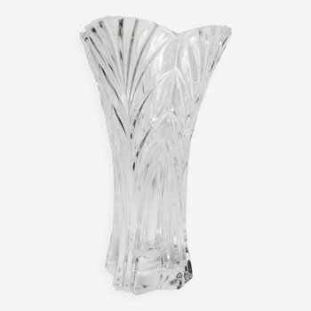 Crystal vase stamped Klein house 54120 Baccarat France