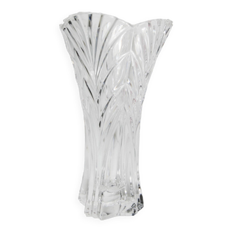 Vase en cristal estampillé maison Klein 54120 Baccarat France