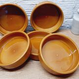 Lot 5 coupelles à crème brûlée