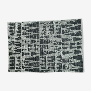 2 x 3 Ft - Hand Weave Wool Rug, Shaggy, Small, Area, Mat, Traditional Indian, Winter Rug\Carpet.