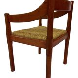 Vintage Carimate chair design by Vico Magistretti