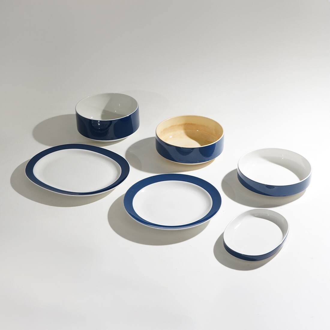 “Colonna” Service Set by Giovanni Garibaldi for Ginori, 1970s