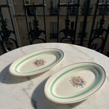 Plats motif floral