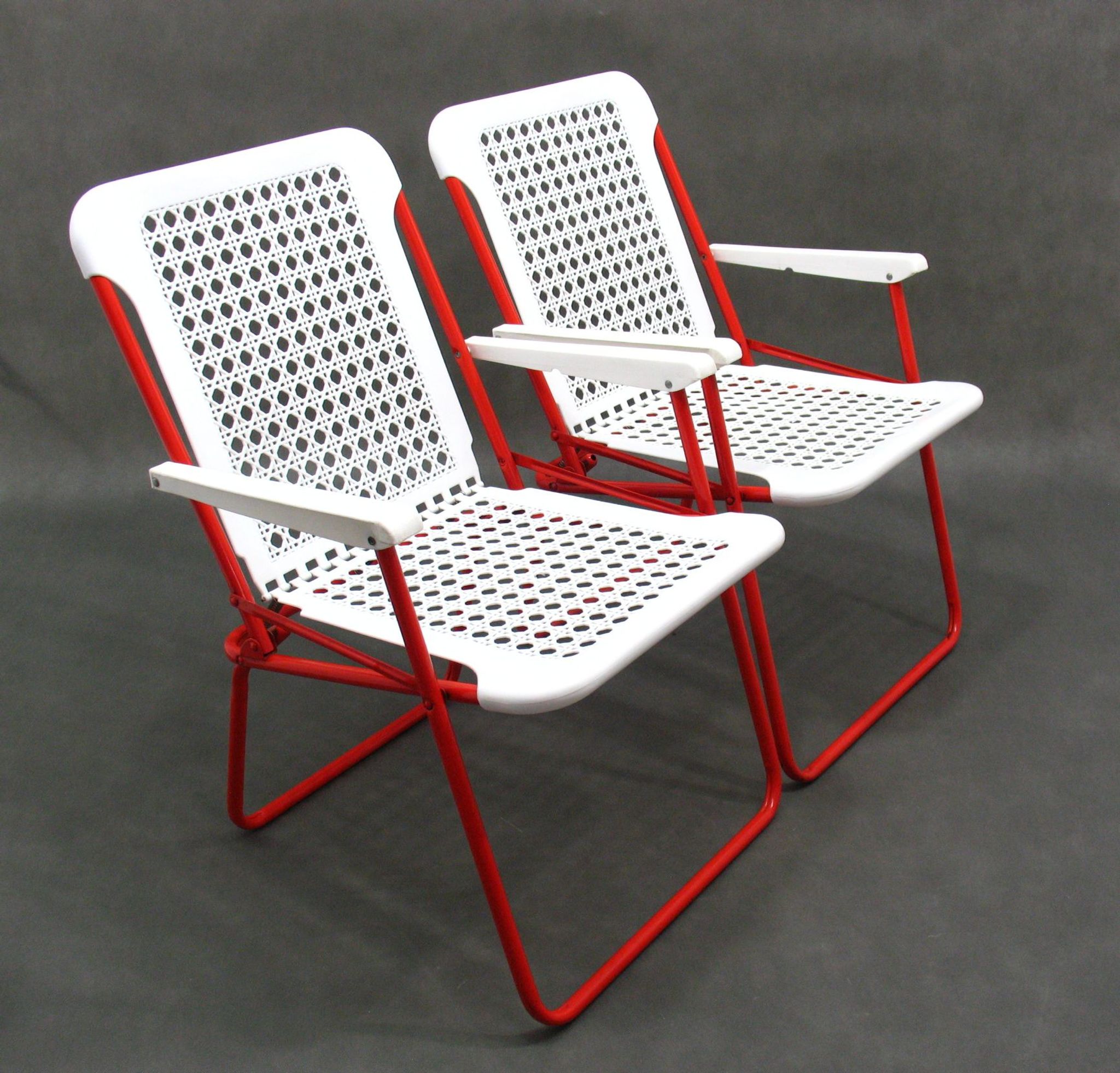 2 Italian folding chairs from Grand Soleil, 1980s