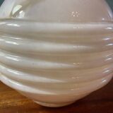 Art Deco lamp pink glass