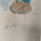 Lithograph Yves Brayer 6/40