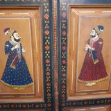 Indian wardrobe - handcrafted, hand-painted